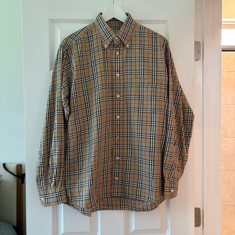Men’s Burberry Button Down